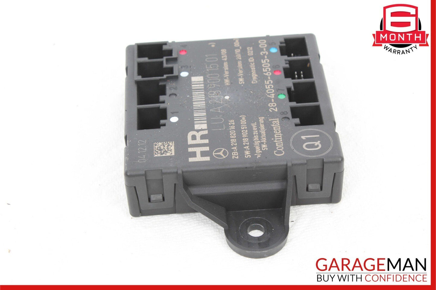 08-18 Mercedes W212 E63 AMG C300 Rear Right Side Door Control Module Unit OEM