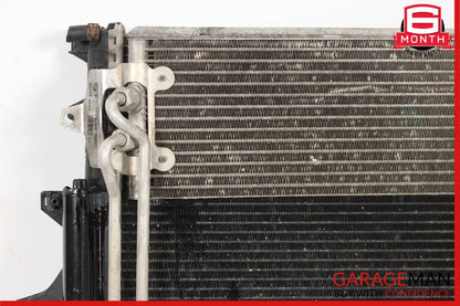 03-06 Porsche Cayenne 955 Engine Motor Cooling Radiator A/C AC Condenser Assy