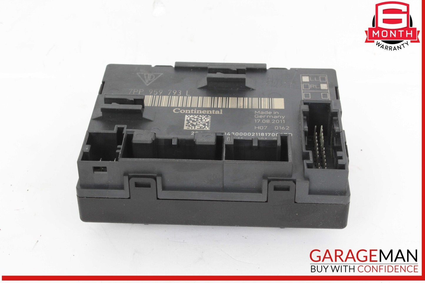 11-17 Porsche Cayenne S 958 Front Left Side Door Control Module 7PP959793L OEM