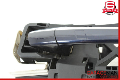07-13 Mercedes W221 S63 AMG Front Right Exterior Door Handle Keyless Go Blue OEM
