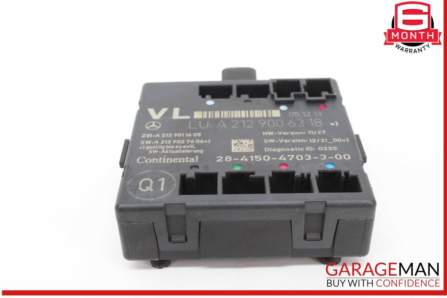08-18 Mercedes X204 GLK250 Bluetec Front Left Side Door Control Module Unit OEM