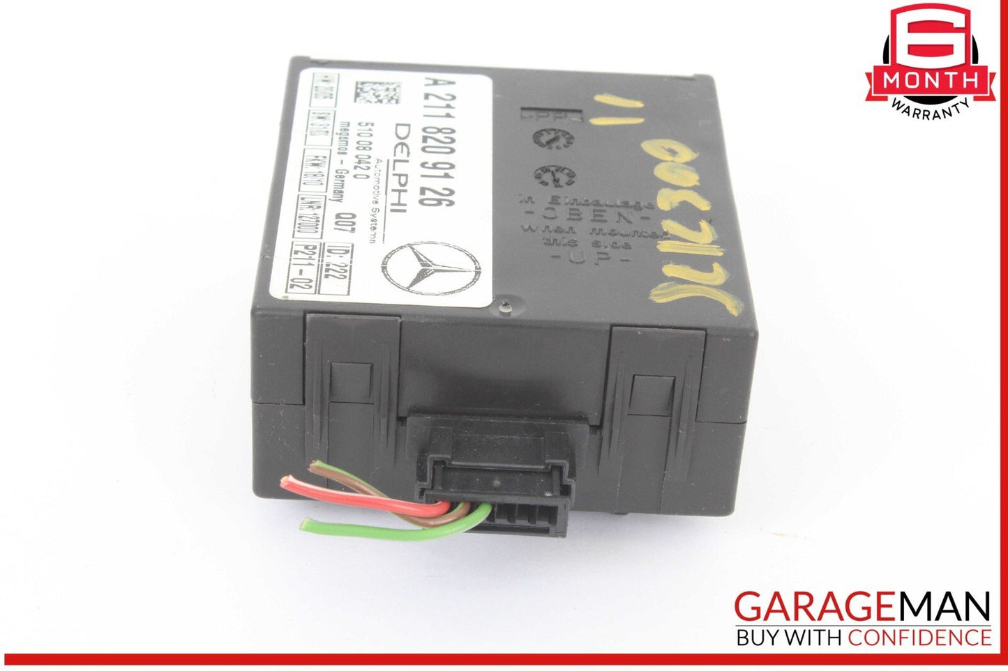 00-12 Mercedes R171 SLK300 C230 S430 E320 Anti Theft Alarm Module 2118209126 OEM