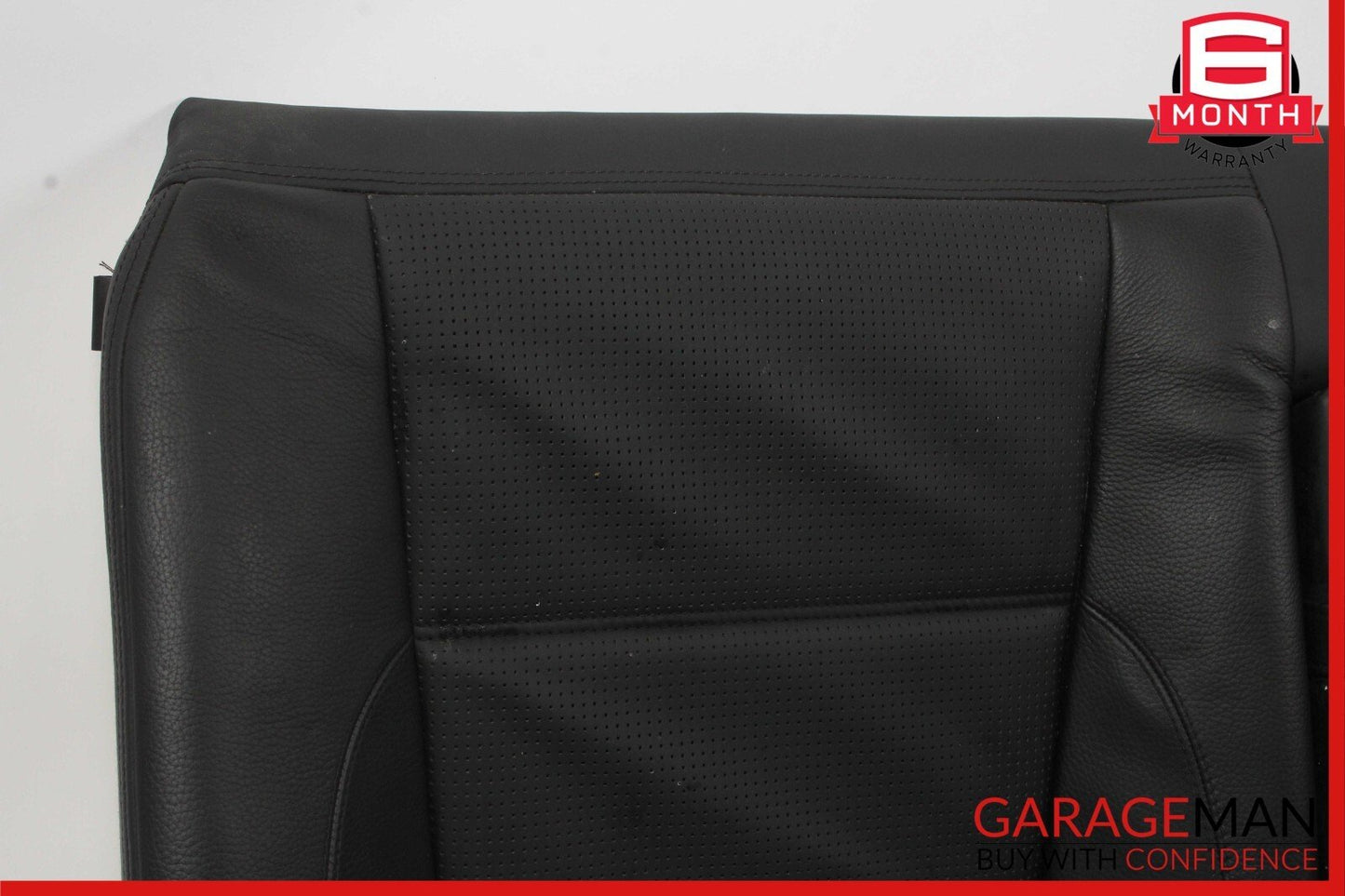 07-13 Mercedes W221 S63 AMG Rear Seat Cushion Top Upper Assembly Black OEM