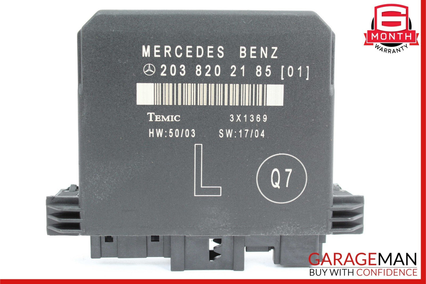 01-07 Mercedes W203 C230 C240 C280 Rear Left Side Door Control Module OEM