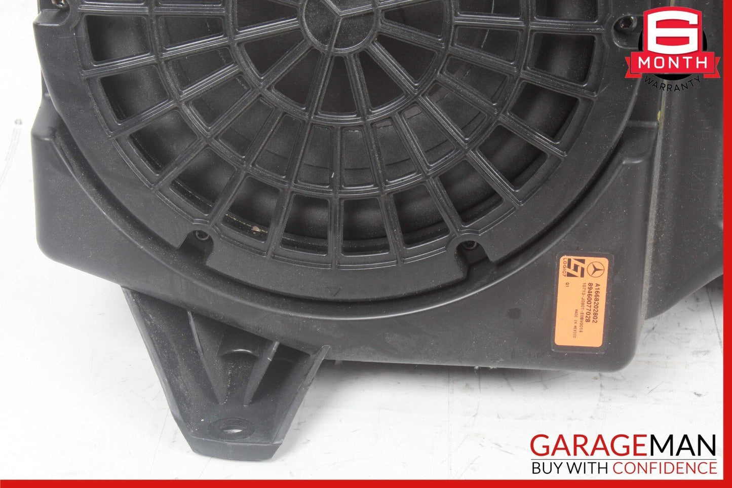 13-19 Mercedes X166 GL450 GLS550 Rear Subwoofer Sub Woofer Audio Speaker OEM
