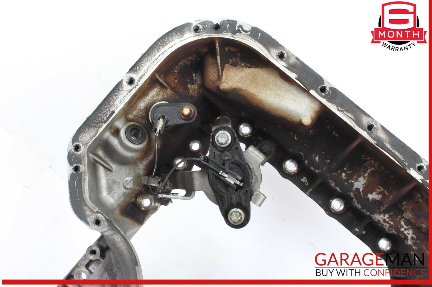 06-13 Mercedes W164 ML350 4MATIC Engine Upper Oil Sump Baffle Pan 2720142002 OEM