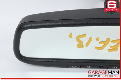 13-17 Nissan Leaf Front Upper Interior Windshield Rear View Mirror Black OEM