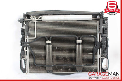 06-09 Mercedes W219 CLS500 Engine Cooling Radiator AC A/C Condenser Fan Assy