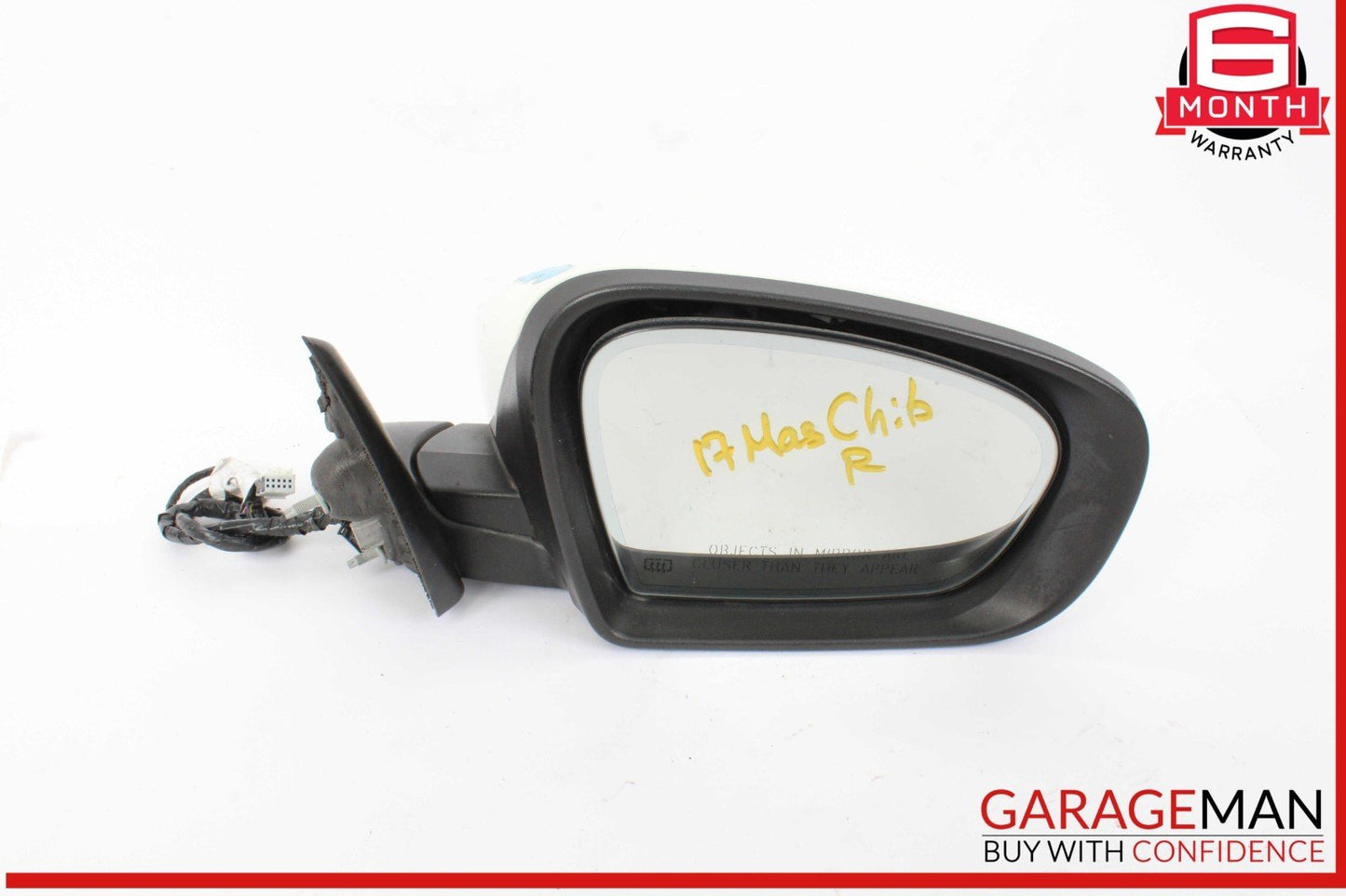 14-17 Maserati Ghibli Quattroporte Front Right Side Door Rear View Mirror OEM