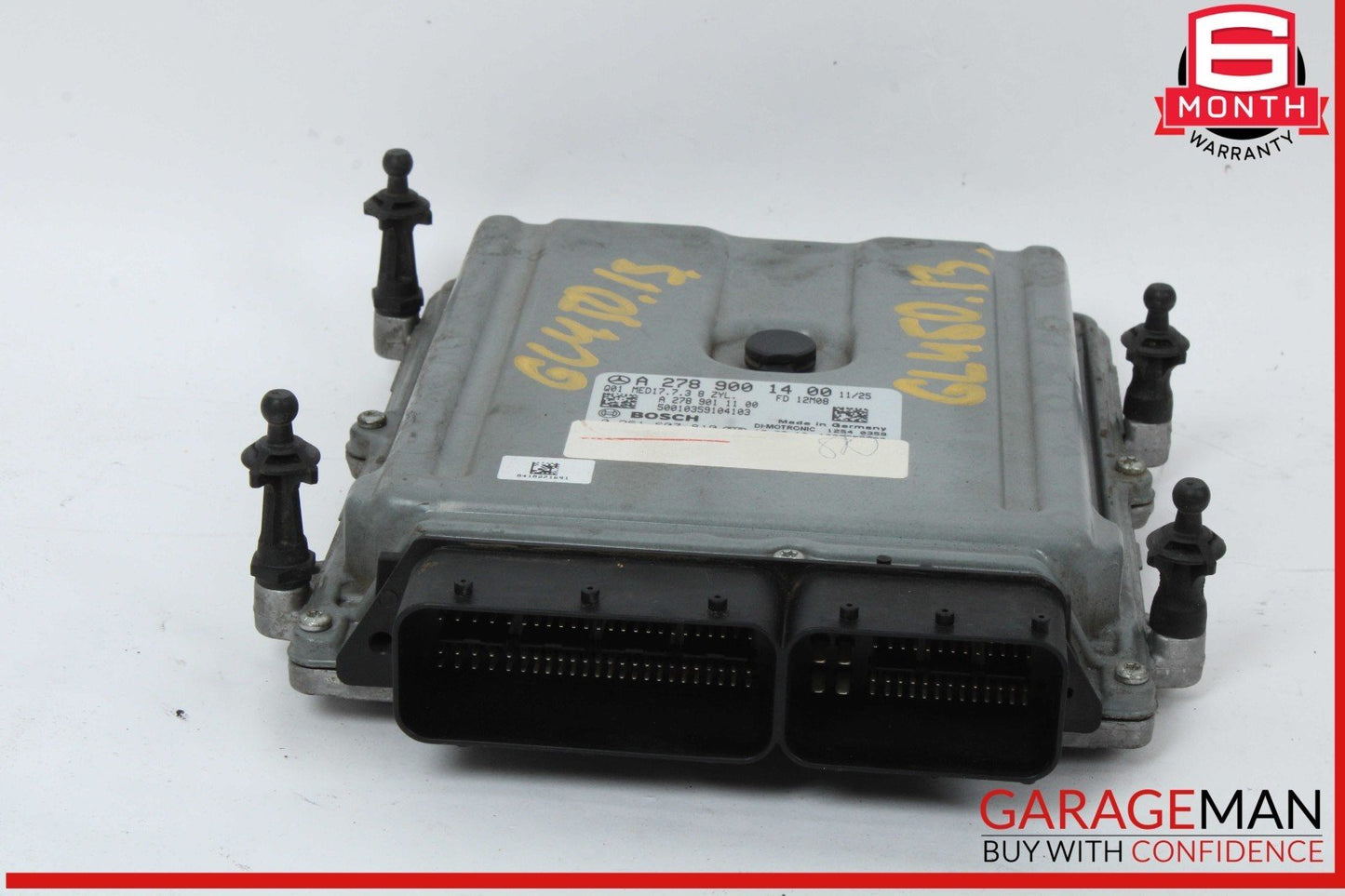 12-16 Mercedes X166 GL450 GL550 ECU ECM Engine Computer Control Module Unit OEM