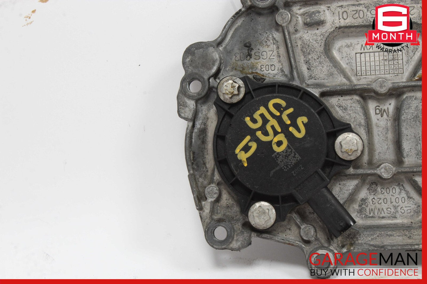 12-18 Mercedes W218 CLS550 Front Left / Right Engine Timing Chain Cover Plate