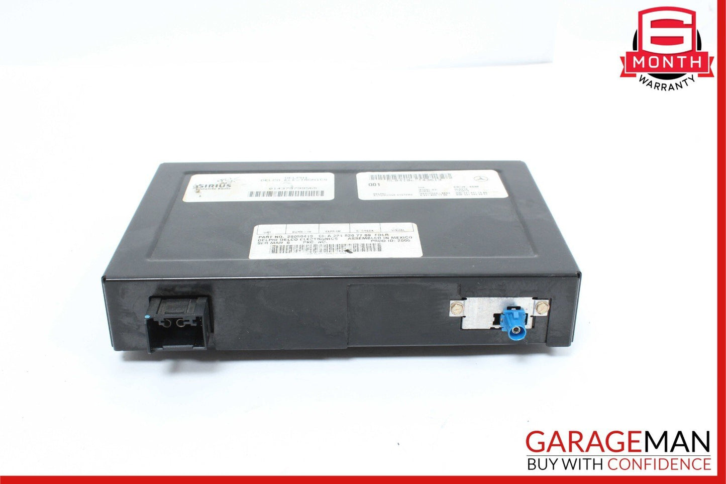 07-14 Mercedes W221 S550 S350 CL550 Sirius Satellite Radio Module Receiver OEM