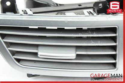 07-13 Mercedes W221 S550 Center Dash AC A/C Air Vent Panel Trim Clock Assembly