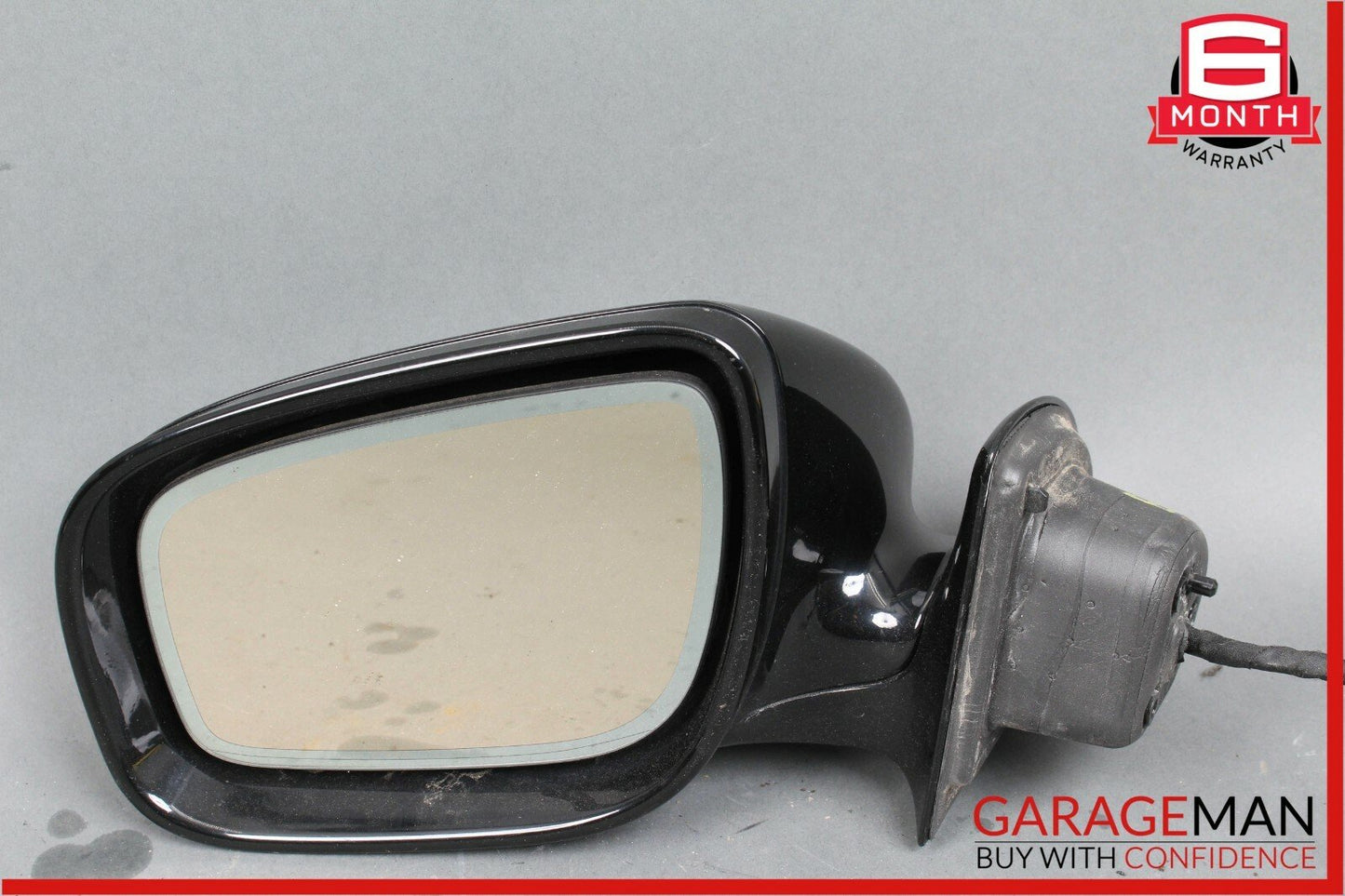 07-09 Mercedes W211 E550 E350 Front Left Side Mirror Door Rear View Black OEM