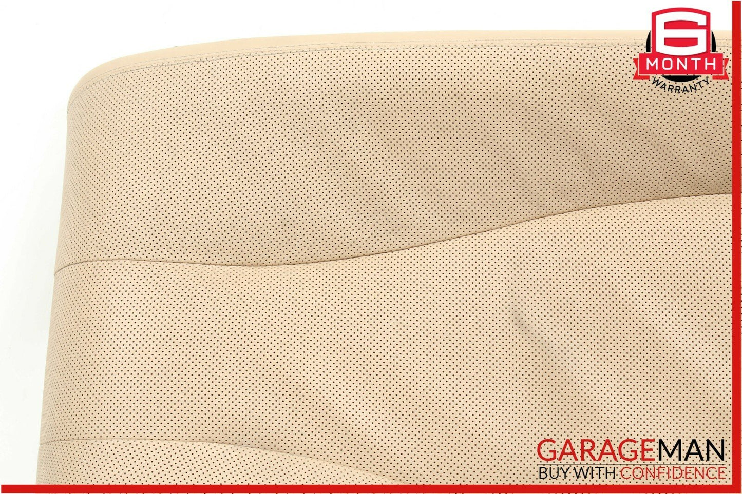 03-06 Mercedes W220 S600 Rear Right or Left Upper Recline Seat Cushion Cover OEM
