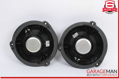 15-20 Audi A3 S3 Rear Left and Rear Right Side Door Audio Speaker Set of 2 OEM