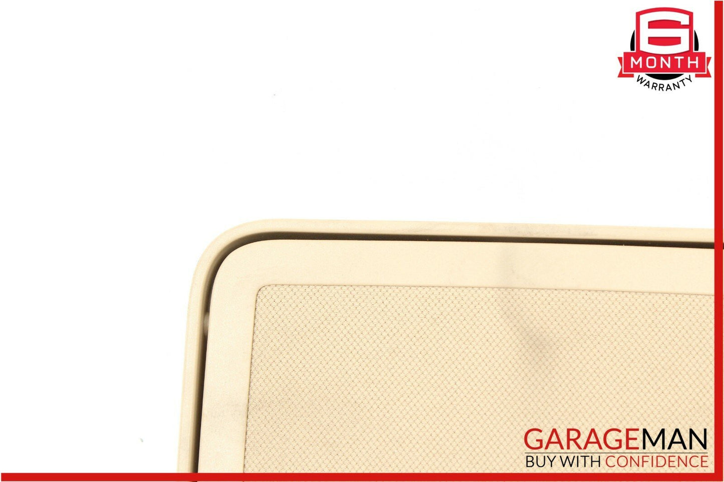 07-09 Mercedes W221 S550 Rear Left / Right Side Overhead Vanity Mirror Brown OEM