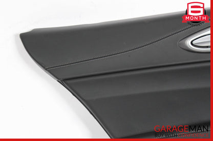 17-19 Alfa Romeo Giulia Rear Left Side Interior Door Panel Cover Trim Assembly
