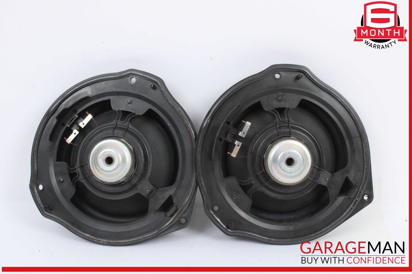 08-14 Mercedes W204 C250 Front Right & Left Door Sound Speakers Set of 2 OEM