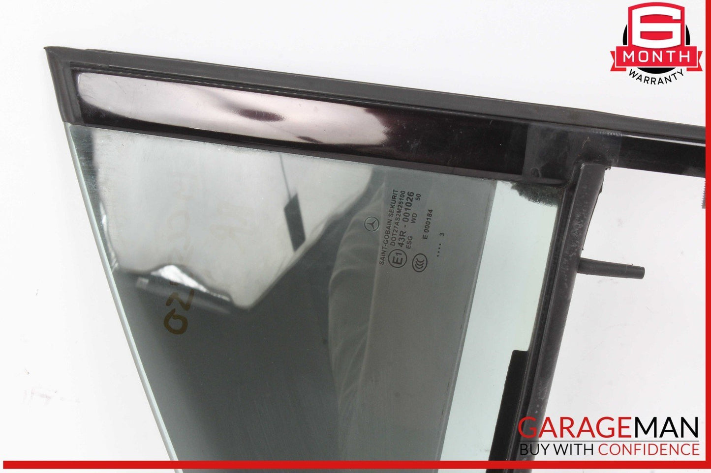 12-18 Mercedes W218 CLS550 Rear Right Passenger Side Quarter Window Glass OEM