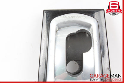 11-18 Porsche Cayenne 958 Center Console Shifter Trim Bezel OEM