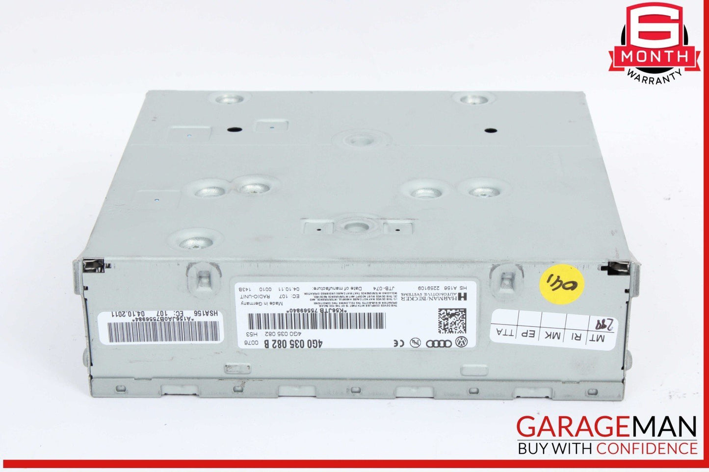 10-18 Audi S5 A7 A6 S4 Audio Radio Satellite Stereo Receiver 4G0035082B OEM