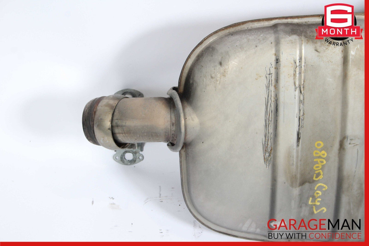08-10 Porsche Cayenne S 957 4.8L Rear Exhaust Muffler OEM