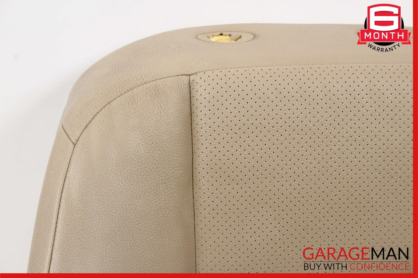 08-14 Mercedes W204 C250 C300 Front Left Side Top Upper Seat Cushion Beige OEM