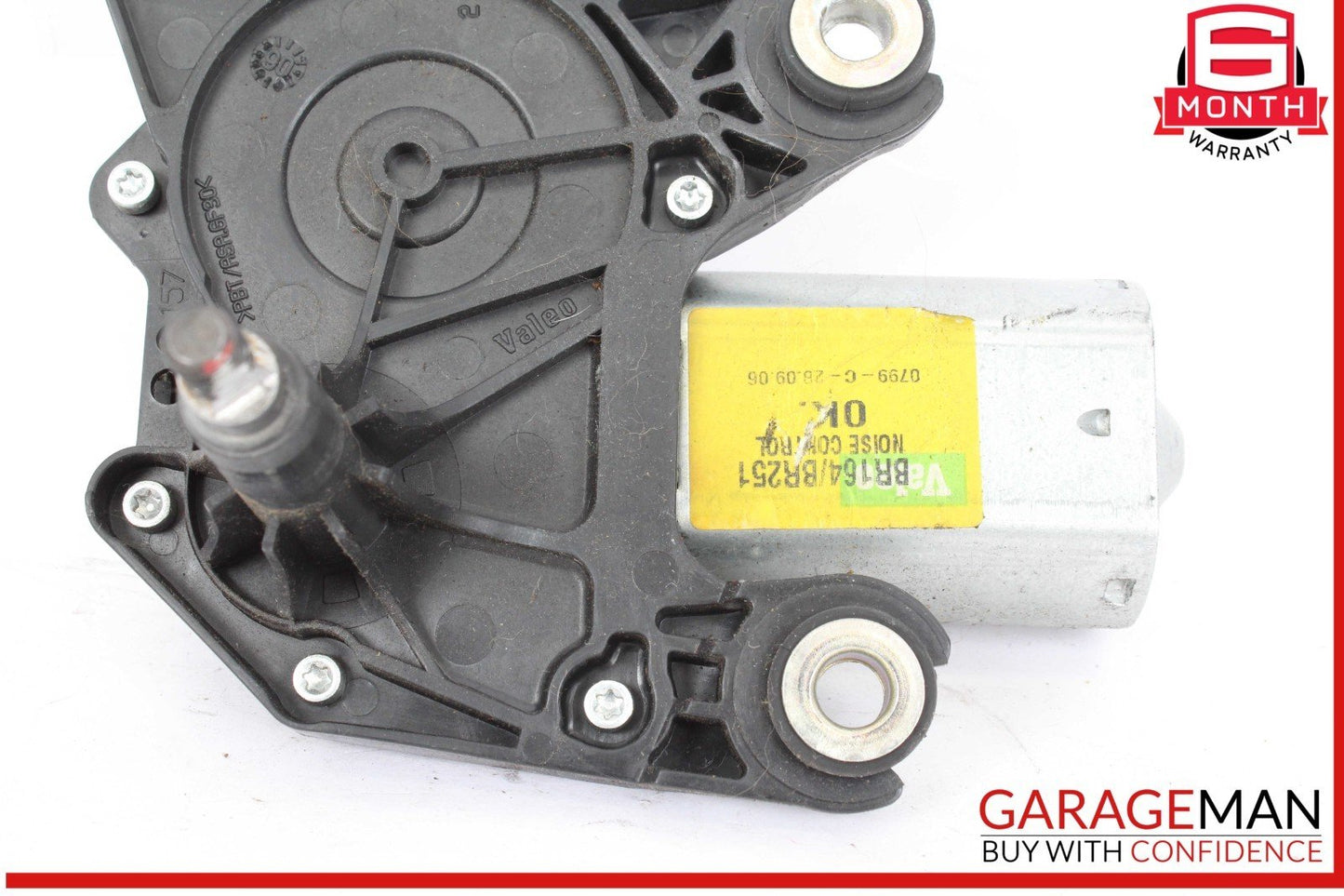 06-19 Mercedes X164 GL450 4MATIC Rear Glass Windshield Wiper Motor 2518200042