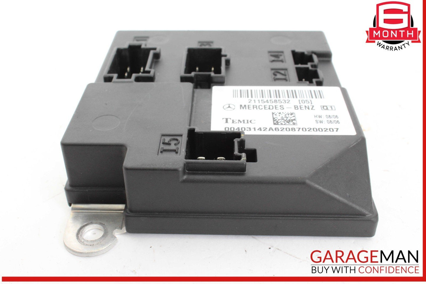 03-11 Mercedes W211 E550 CLS550 Body Control Module BCM 2115458532 OEM