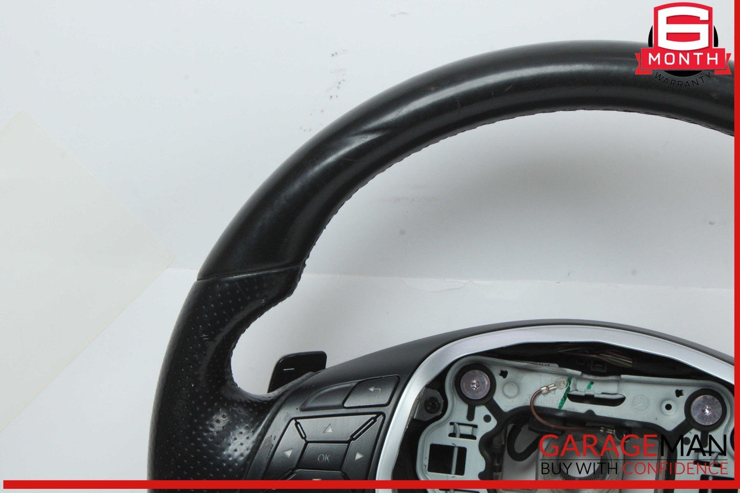 13-17 Mercedes W212 E350 Front Left Steering Wheel Multifunction Switch OEM