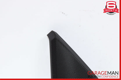 08-14 Mercedes W204 C350 C250 Front Left Side Door Panel Tweeter Cover Black OEM