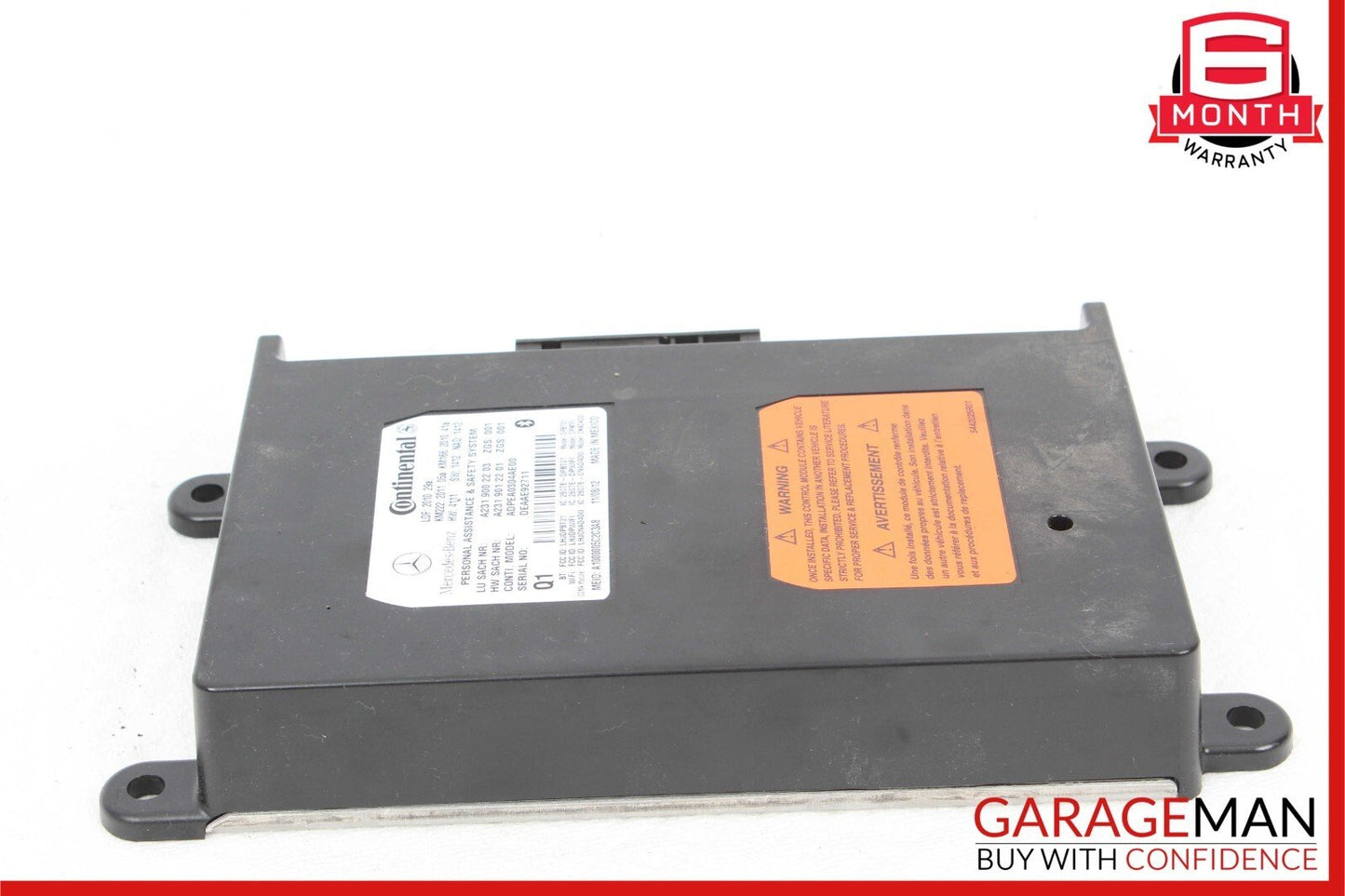 12-20 Mercedes W212 E63 AMG GLA250 E550 SL400 Communication Control Module Unit