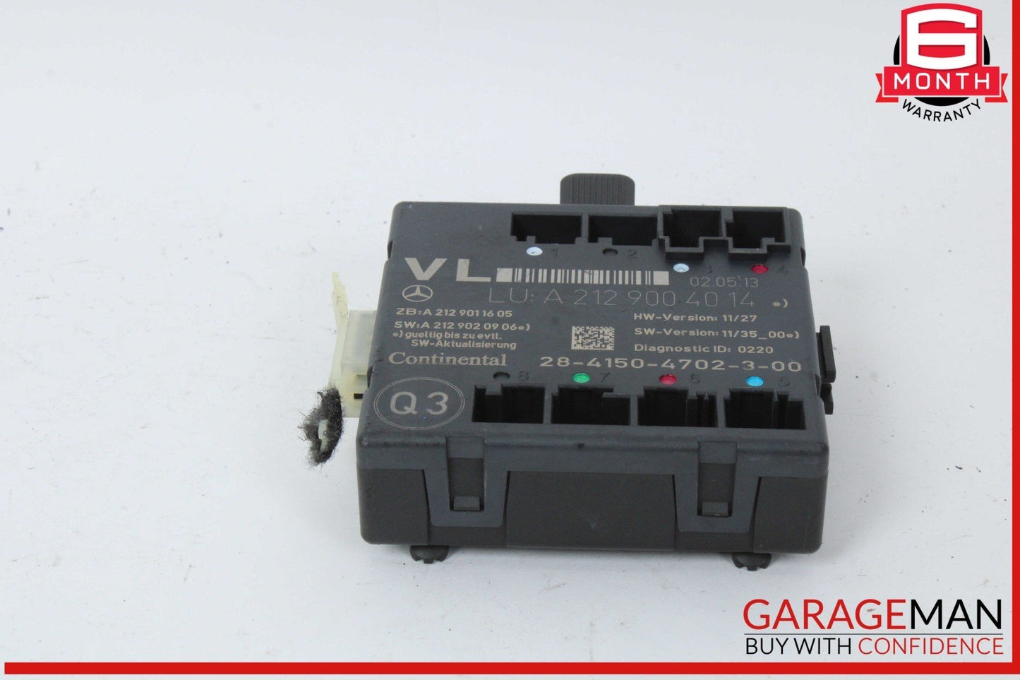 08-18 Mercedes W212 E350 C300 Front Left Side Door Control Module Unit OEM