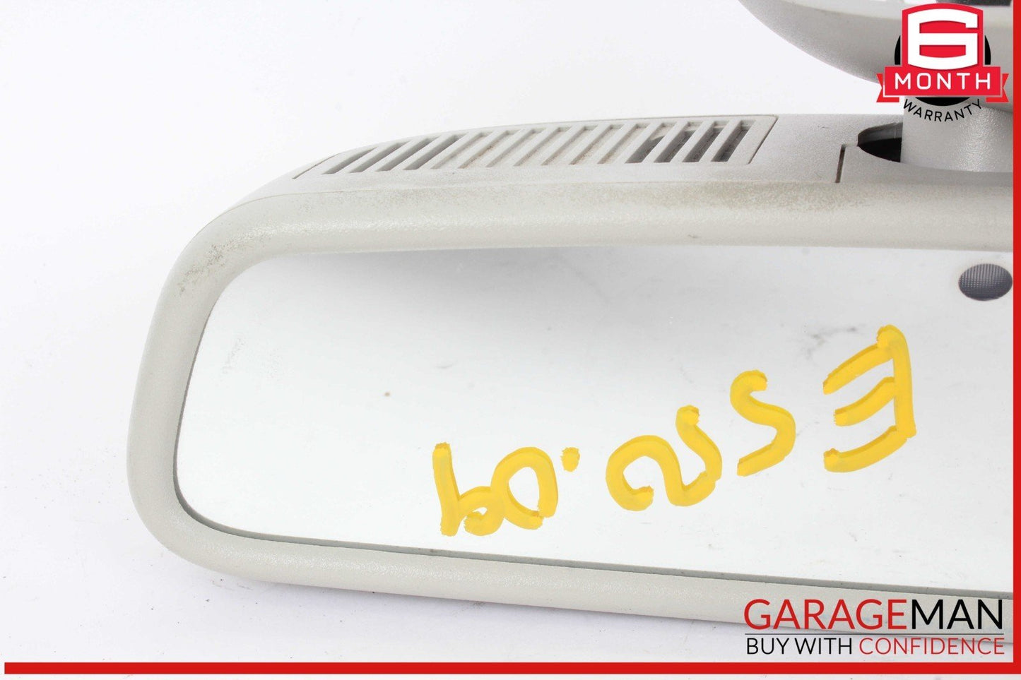 07-09 Mercedes W211 E550 E63 AMG Interior Top Upper Rear View Mirror Gray OEM