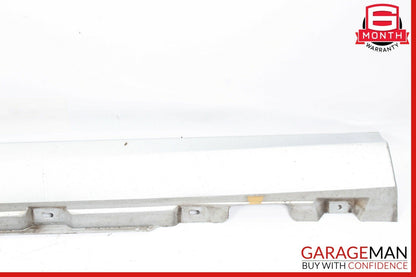 06-13 Mercedes W251 R350 Left Driver Side Rocker Skirt Molding Panel Silver OEM