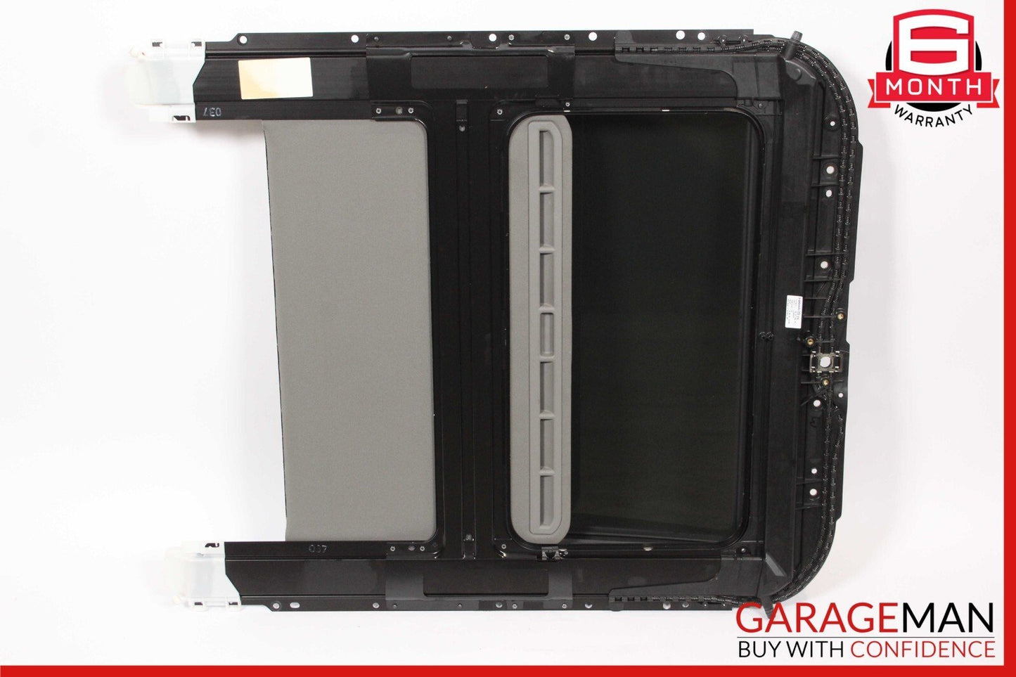 11-17 Porsche Cayenne 958 Top Roof Sun Roof Sunroof Glass Motor Frame Panel Assy