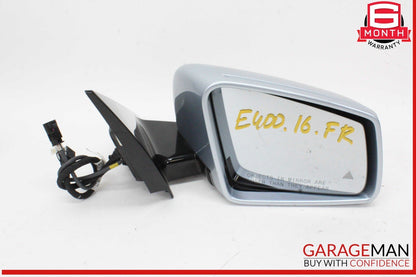 14-16 Mercedes W207 E400 Right Side Door Rear View Mirror w/ Blind Spot & Camera