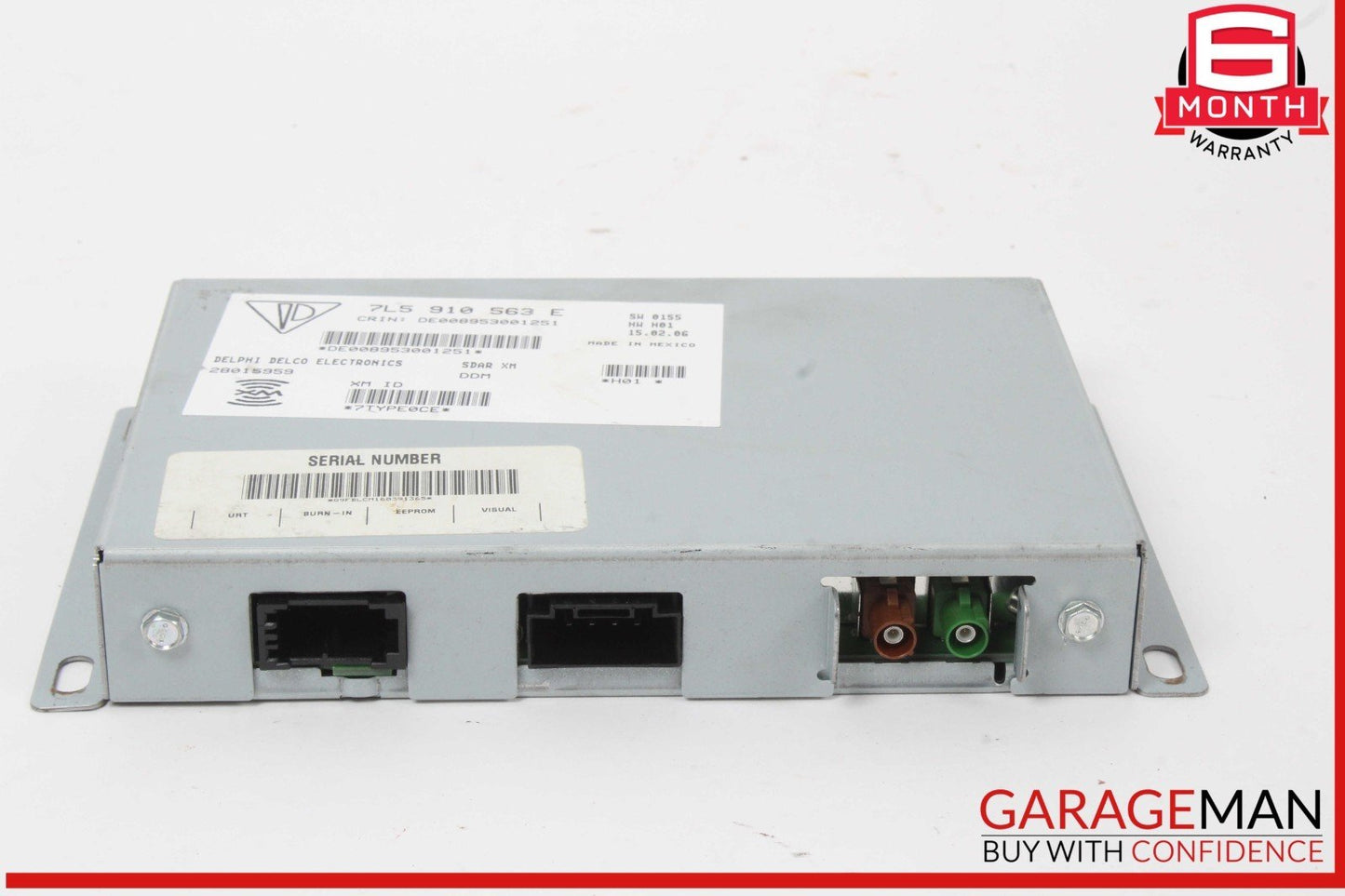 03-10 Porsche Cayenne 955 957 Sirius Satellite Radio Receiver Module Unit OEM