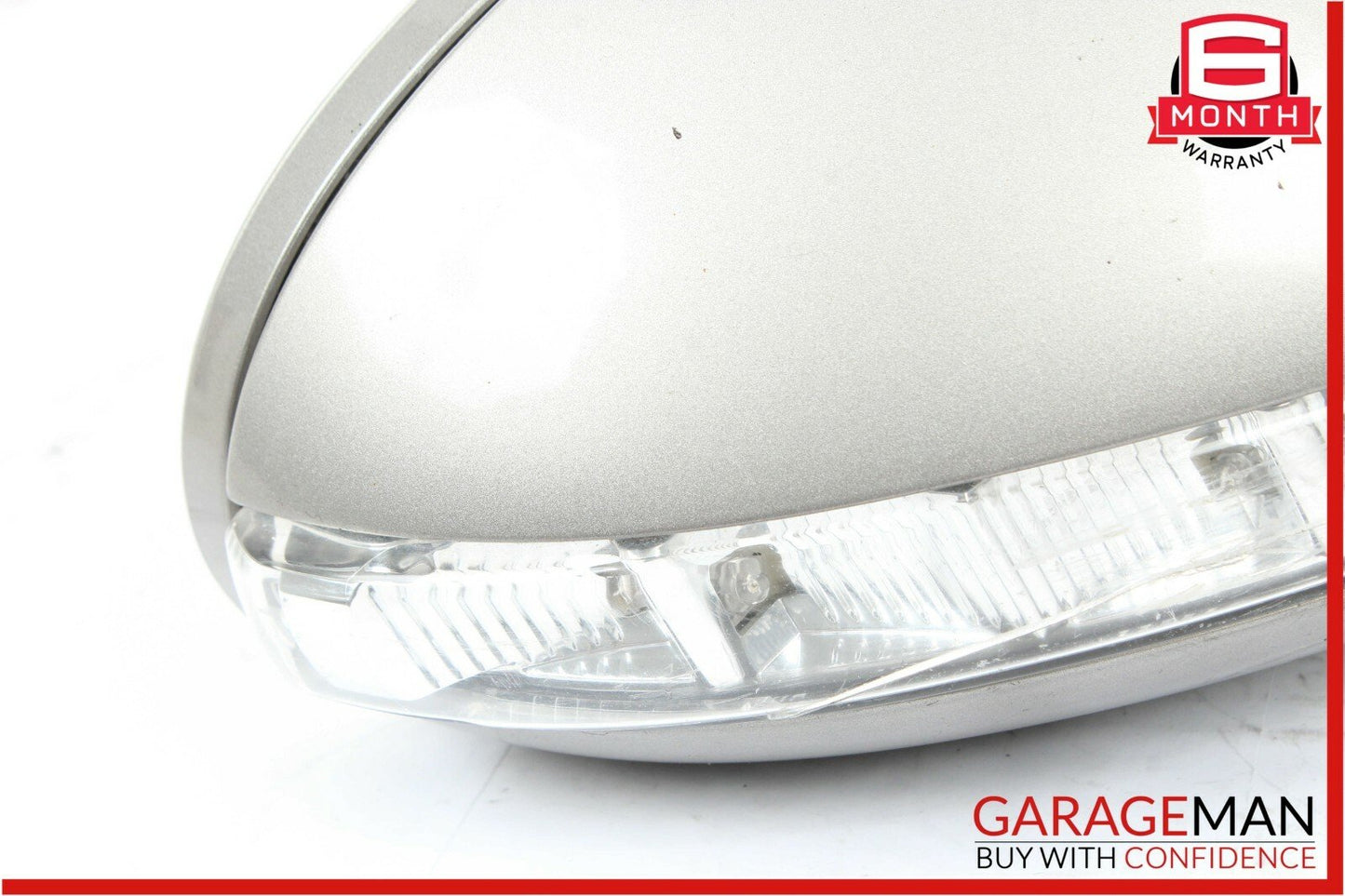 07-09 Mercedes W221 S550 Front Right Side Mirror Door Rear View Cubanite Silver