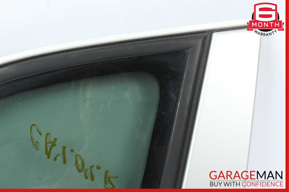 03-06 Porsche Cayenne 955 Rear Right Side Quarter Window Glass Panel Silver
