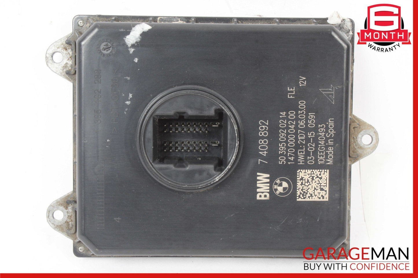 14-17 BMW I3 LED Headlight Control Module 7408892 OEM