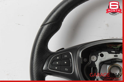 14-20 Mercedes W117 CLA250 GLA250 Steering Wheel w/ Paddle Shifters Black OEM