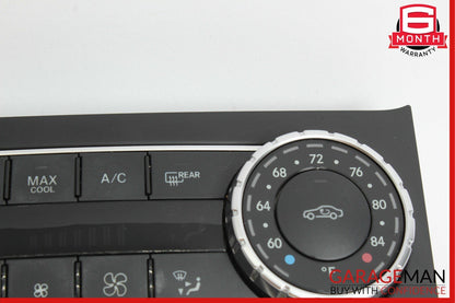 12-14 Mercedes W204 C250 AC A/C Climate Temperature Heater Switch Control Panel