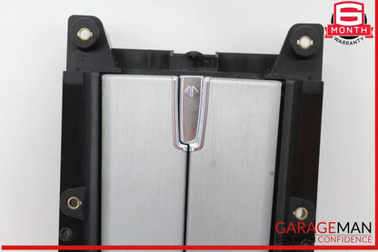 10-16 Porsche Panamera 970 Rear Center Console Storage Compartment Aluminium OEM