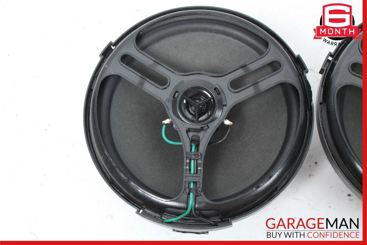 08-11 Mercedes W204 C300 Rear Right & Left Side Door Sound Speakers Set OEM
