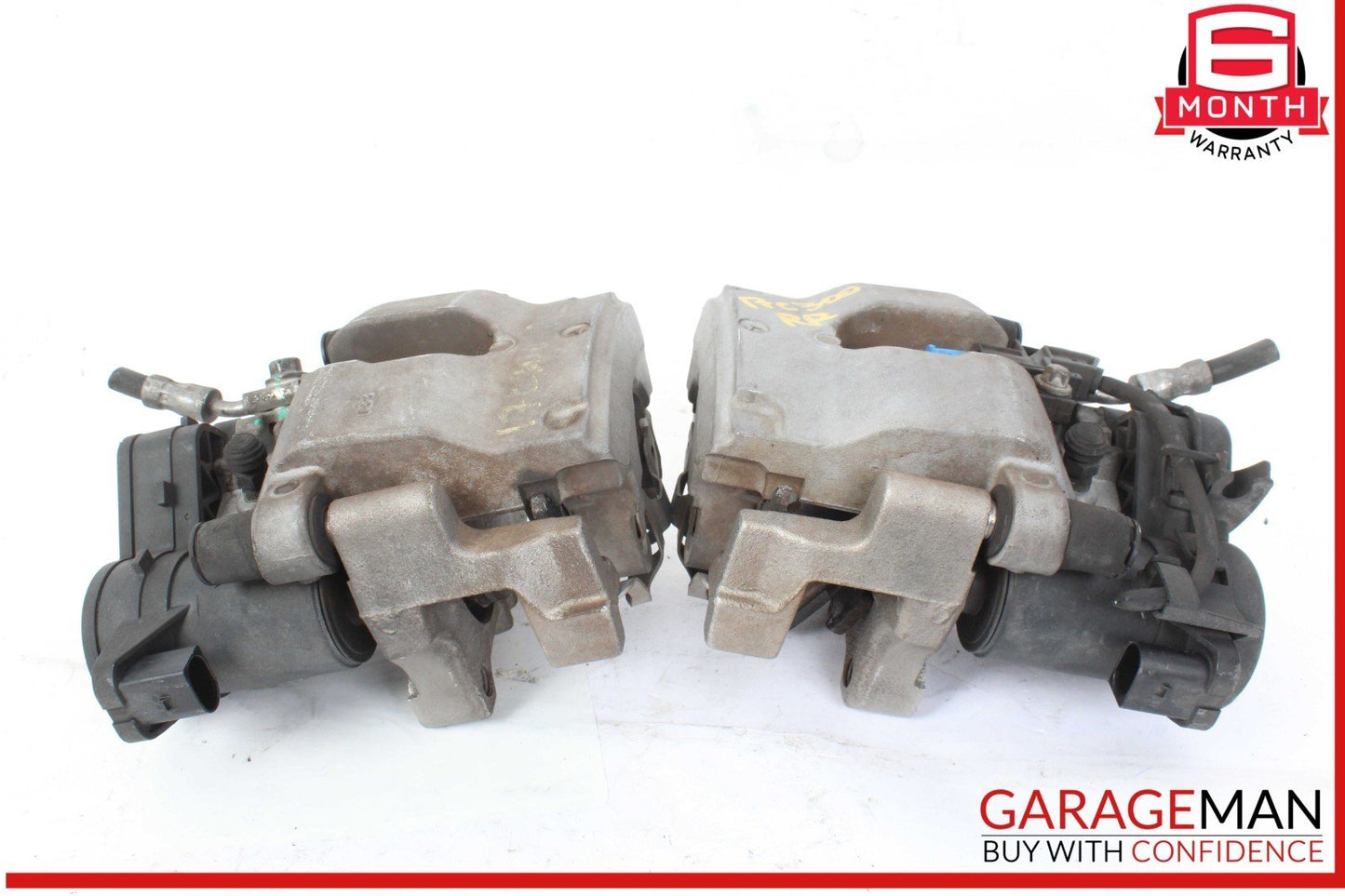 15-20 Mercedes W205 C300 C400 Rear Right & Left Side Brake Calipers Set of 2 Pc
