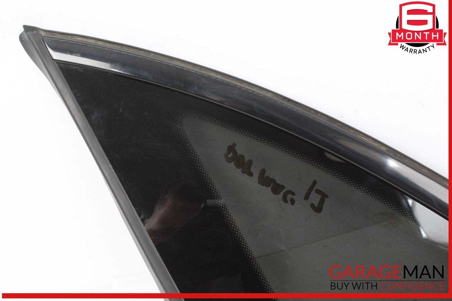 15-24 Porsche Macan 95B Rear Left Side Quarter Window Glass 95B845297XB OEM