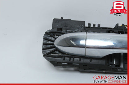 14-17 Maserati Ghibli Rear Left Side Exterior Door Handle Silver OEM