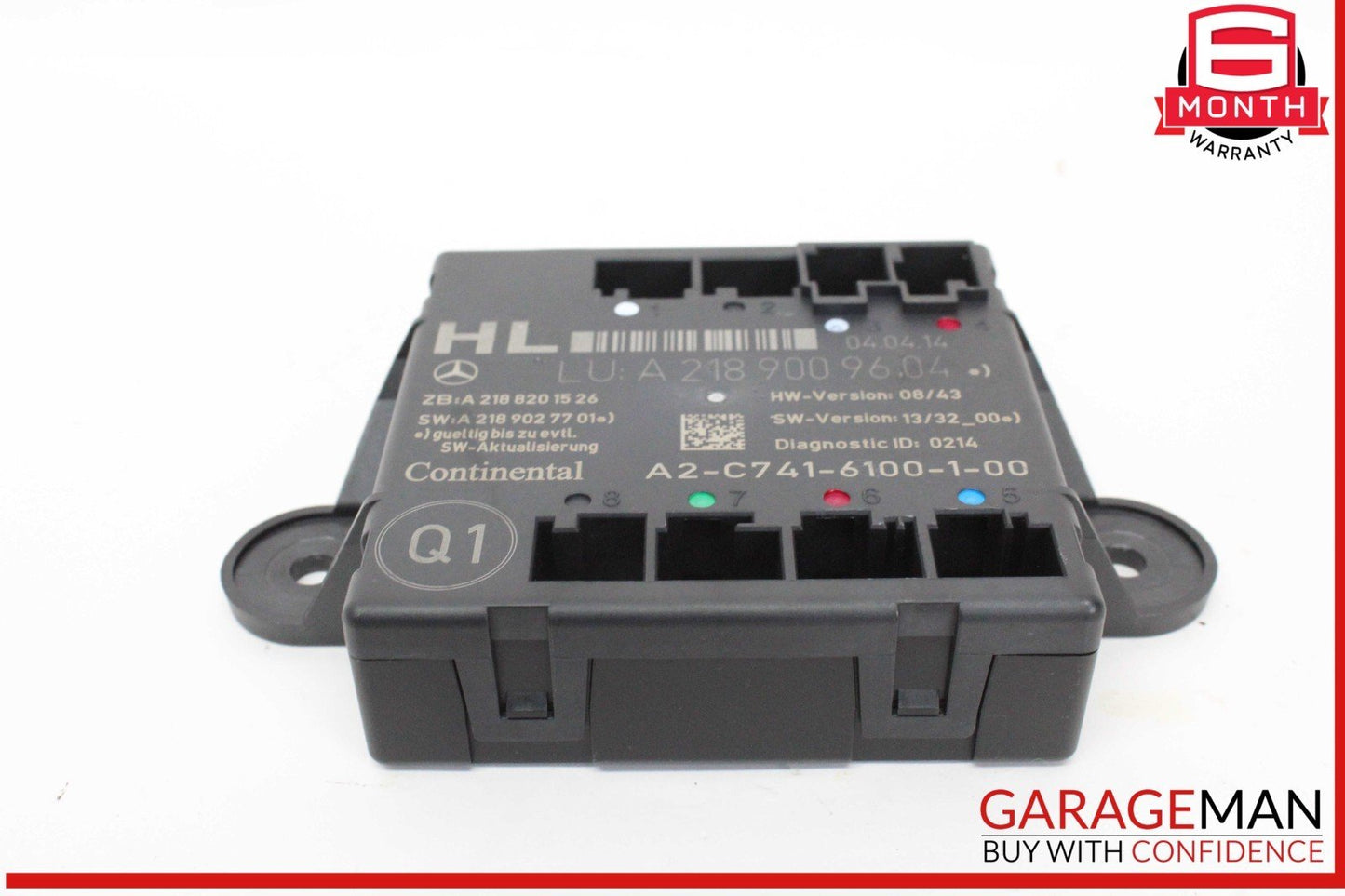 08-18 Mercedes W212 E350 Rear Left Driver Side Door Control Module Unit OEM